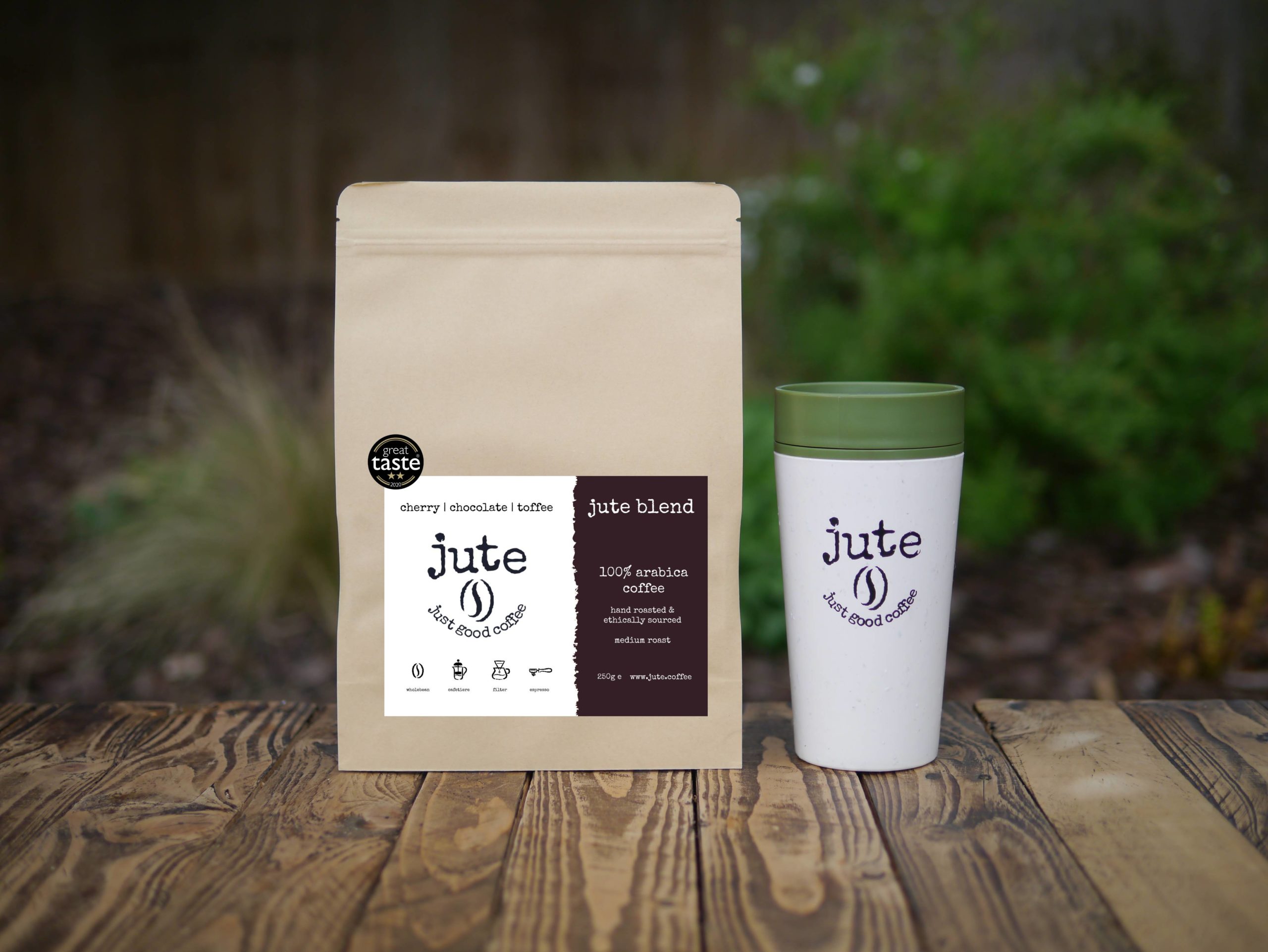 jute Reusable Cup Bundle